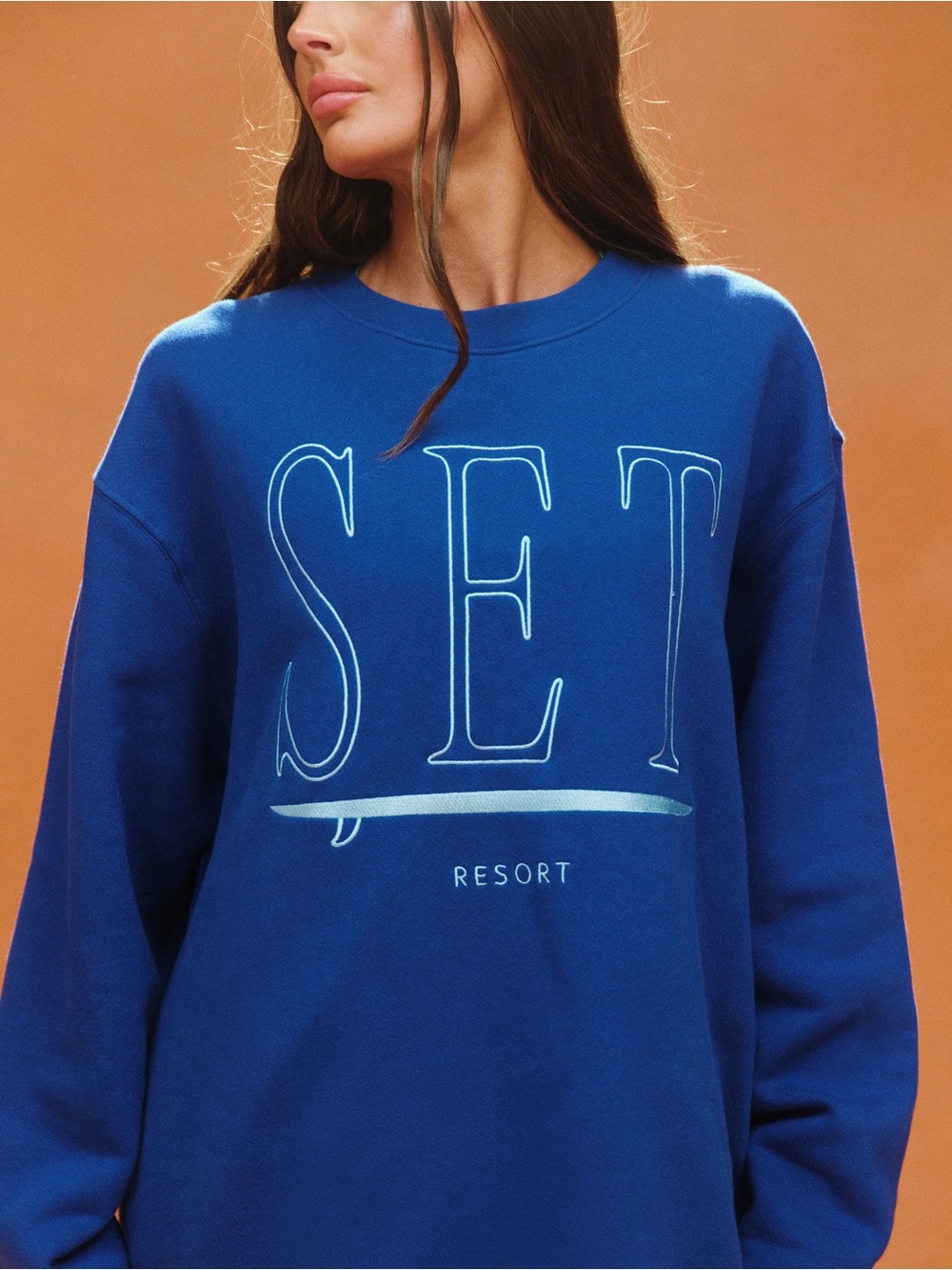 SET Active LE Midweight Sweats Staple SET Resort Crewneck Maui, XL/XXL NWT